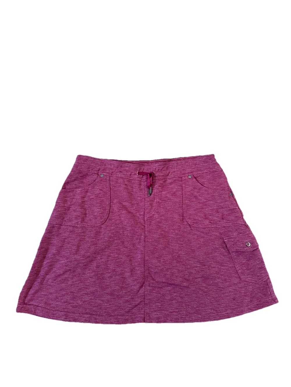 Kuhl Mova Lined Skirt Skort Heather Purple Cargo Pocket Women's Size Large